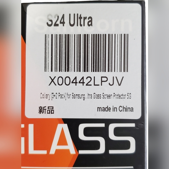 SAMSUNG GALAXY S24 Ultra TEMPERED GLASS Screen Protectors/Camera Lens Protectors - Picture 6 of 6